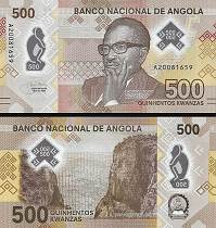 *500 Kwanzas Angola 2020-24 P161 UNC - Kliknutím na obrázok zatvorte -